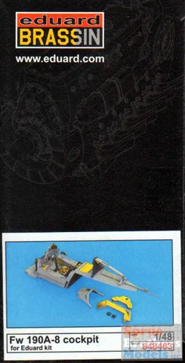EDU648463 1:48 Eduard Brassin Fw 190A-8 Cockpit (EDU kit)