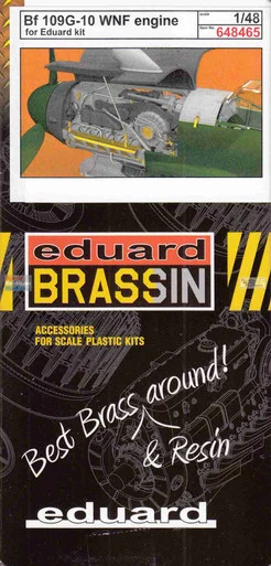 EDU648465 1:48 Eduard Brassin Bf 109G-10/U4 (WNF) Engine Set (EDU kit)