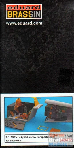 EDU648472 1:48 Eduard Bf 109E Cockpit & Radio Compartment (EDU kit)