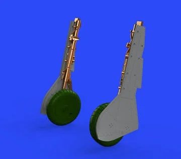 1/48 Eduard Fw190A8 Undercarriage Legs for EDU (Bronze & Resin)