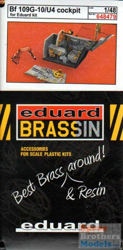 EDU648479 1:48 Eduard Brassin Bf 109G-10/U4 Cockpit Set (EDU kit)