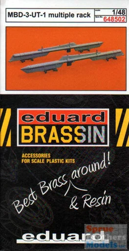 EDU648502 1:48 Eduard Brassin MBD-3-UT-1 Multiple Rack Set