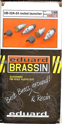 EDU648574 1:48 Eduard Brassin UB-32A-24 Rocket Launcher Set