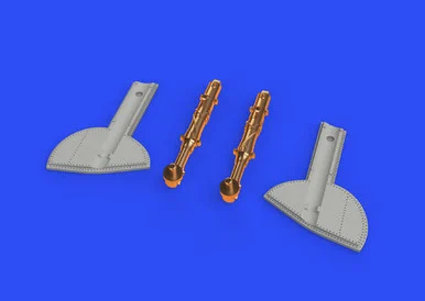 1/48 Eduard Spitfire Mk I Undercarriage Legs for EDU (Bronze & Resin)