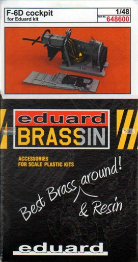 EDU648600 1:48 Eduard Brassin F-6D Mustang Cockpit Set (EDU kit)