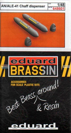 EDU648601 1:48 Eduard Brassin AN/ALE-41 Chaff Dispenser Set