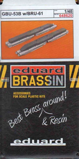 EDU648620 1:48 Eduard Brassin GBU-53B Glide Bomb with BRU-61 Set