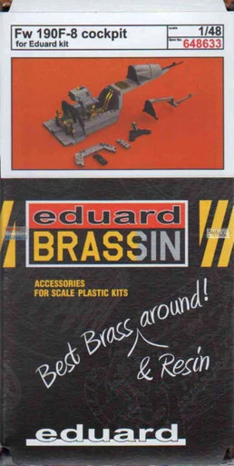 EDU648633 1:48 Eduard Brassin Fw190F-8 Cockpit Set (EDU kit)
