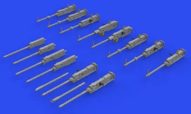 1/48 Eduard B-17F Guns for HKM (PE & Resin)