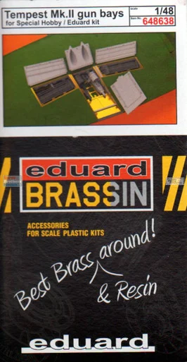 EDU648638 1:48 Eduard Brassin Tempest Mk.II Gun Bays (EDU/SPH kit)