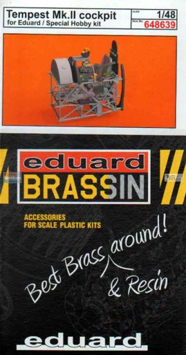 EDU648639 1:48 Eduard Brassin Tempest Mk.II Cockpit Set (EDU/SPH kit)