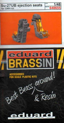 EDU648655 1:48 Eduard Su-27UB Flanker Ejection Seat Set (GWH kit)