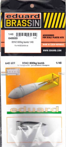EDU648689 1:48 Eduard Brassin B5N2 Kate 800kg Bomb