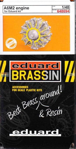 EDU648694 1:48 Eduard Brassin Print - A6M2 Zero Engine (EDU kit)