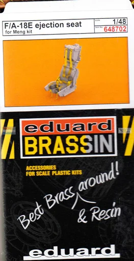 EDU648702 1:48 Eduard Brassin F-18E Super Hornet Ejection Seat (MNG kit)