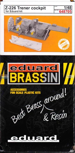 EDU648705 1:48 Eduard Brassin Print Zlin Z-226 Trener Cockpit (EDU kit)
