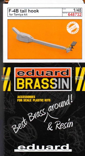 EDU648732 1:48 Eduard Brassin Print F-4B Phantom II Tail Hook (TAM kit)