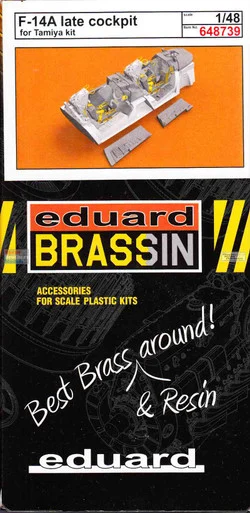 EDU648739 1:48 Eduard F-14A Late Tomcat Cockpit Set (TAM kit)