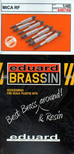 EDU648749 1:48 Eduard Brassin Print - MICA RF Missile Set