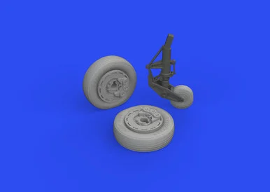1/48 Eduard Brassin A-1J wheels for Tamiya