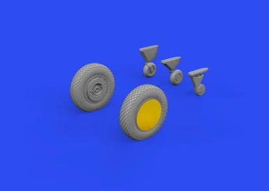 1/48 Eduard Brassin F4F-3 wheels late for Eduard