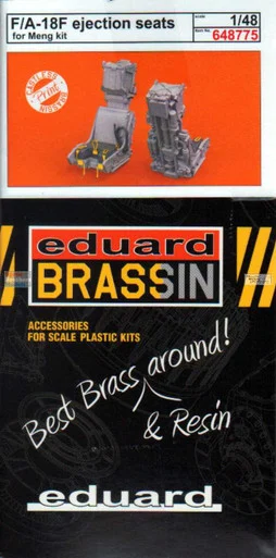 EDU648775 1:48 Eduard Brassin Print - F-18F Super Hornet Ejection Seat Set (MNG kit)