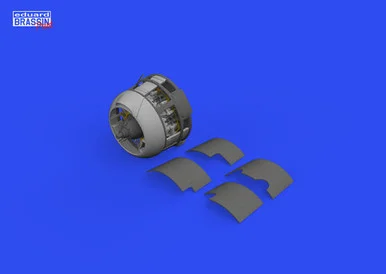 1/48 Eduard Brassin F4F-3 engine early Print for Eduard
