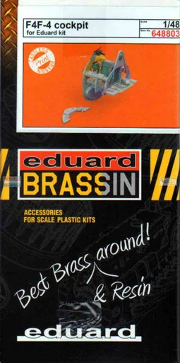 EDU648803 1:48 Eduard Brassin Print - F4F-4 Wildcat Cockpit Set (EDU kit)