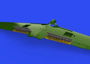 1/48 Eduard Brassin A6M3 Type 22 landing flaps Print for Eduard