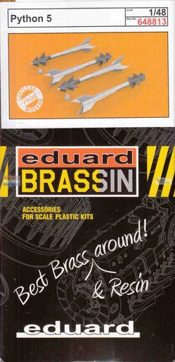 EDU648813 1:48 Eduard Brassin Python 5 Missile Set