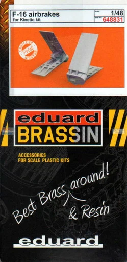 EDU648831 1:48 Eduard Brassin F-16C Falcon Airbrakes (KIN kit)