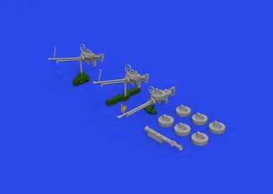 1/48 Eduard Brassin Anson Mk.I guns Print for Airfix