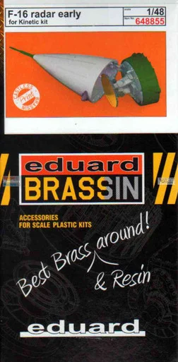 EDU648855 1:48 Eduard Brassin PRINT - F-16 Falcon Radar Early (KIN kit)