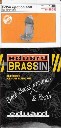 EDU648858 1:48 Eduard Brassin PRINT - F-35A Lightning II Ejection Seat (TAM kit)
