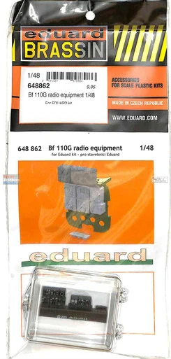 EDU648862 1:48 Eduard Brassin PRINT - Bf110G Radio Equipment (EDU kit)