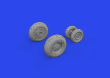1/48 Eduard Brassin Mi-8MT wheels for Zvezda