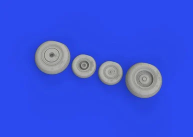 1/48 Eduard Brassin Mi-8MT wheels for Trumpeter