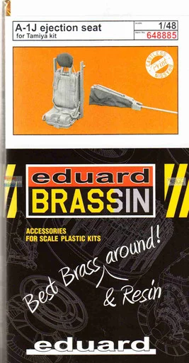 EDU648885 1:48 Eduard Brassin Print - A-1J Skyraider Ejection Seat (TAM kit)