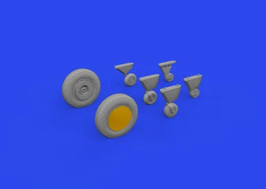 1/48 Eduard Brassin FM-2 Wilder Cat (Wildcat) wheels for Eduard