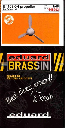 EDU648903 1:48 Eduard Brassin Print - Bf109K-4 Propeller (EDU kit)