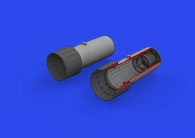1/48 Eduard F-4E exhaust nozzles PRINT
