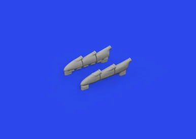 1/48 Eduard Hurricane Mk.II exhaust rounded PRINT