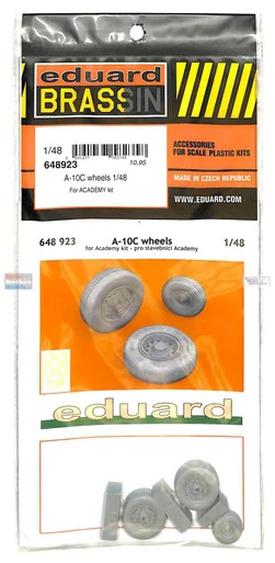 EDU648923 1:48 Eduard Brassin Print - A-10C Thunderbolt II Wheels (ACA kit)