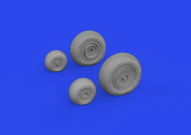 1/48 Eduard Mi-4 wheels