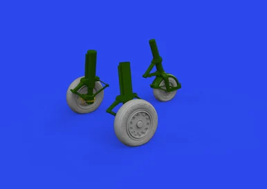 1/48 Eduard J-35 Draken wheels Type 1 Brassin