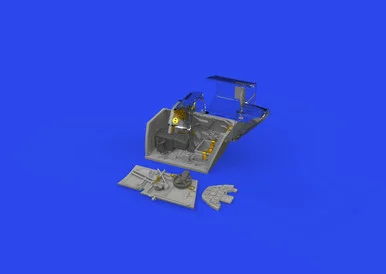 1/48 Eduard Bf 109G-4 cockpit PRINT
