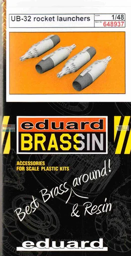 EDU648937 1:48 Eduard Brassin Print - UB-32 Rocket Launchers