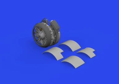 1/48 Eduard FM-2 engine PRINT Brassin