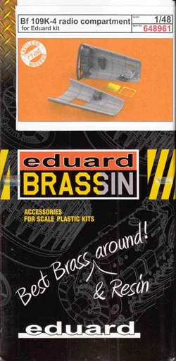 EDU648961 1:48 Eduard Brassin Print - Bf109K-4 Radio Compartment (EDU kit)