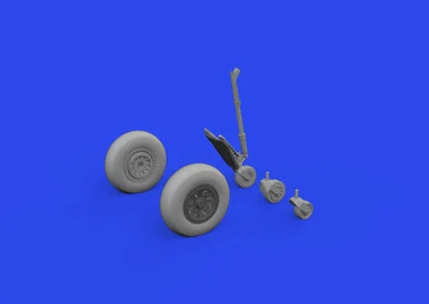 1/48 Eduard TBF/TBM wheels w/smooth tire Brassin